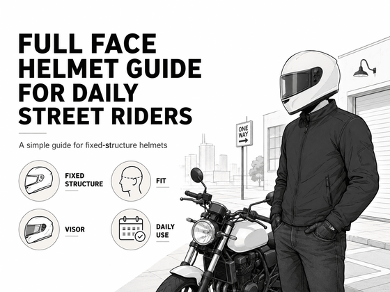 Full Face Helmet Guide for Daily Street Riders