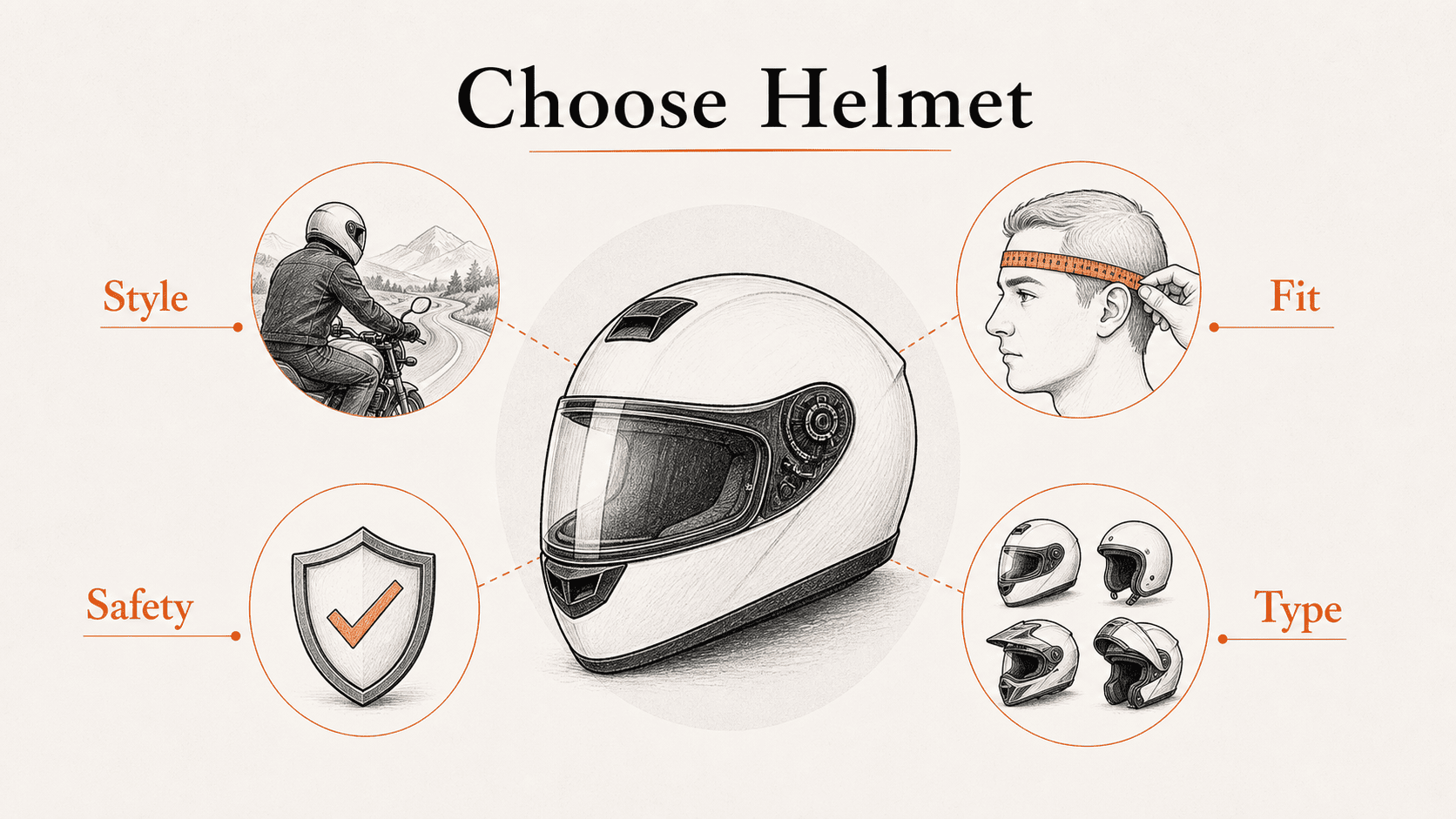 How to Choose the Right Motorcycle Helmet for Your Riding Style