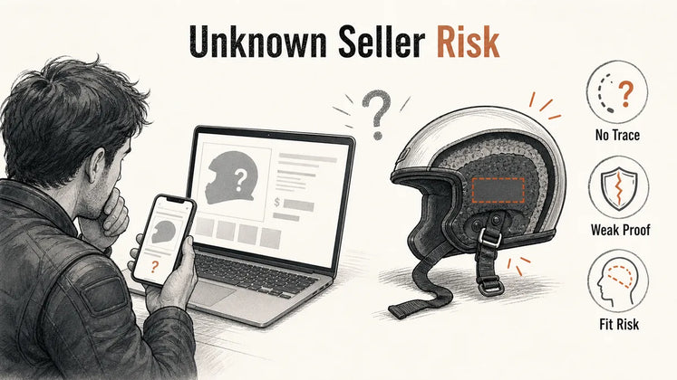 The Hidden Dangers of Buying a Motorcycle Helmet from Unknown Sellers
