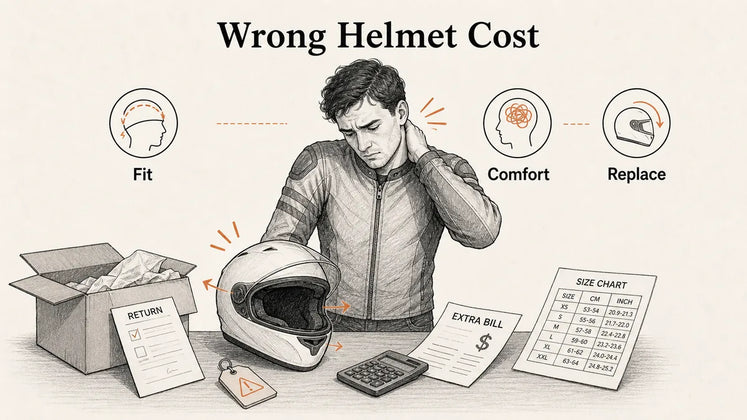 The Real Cost of Choosing the Wrong Motorcycle Helmet