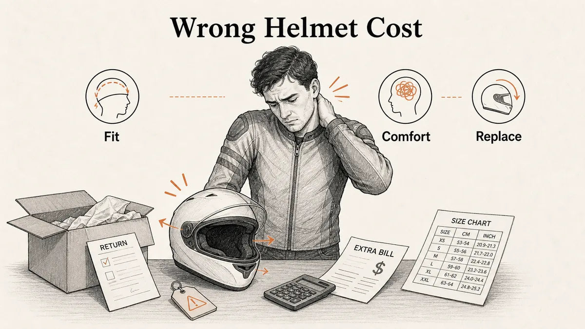 The Real Cost of Choosing the Wrong Motorcycle Helmet