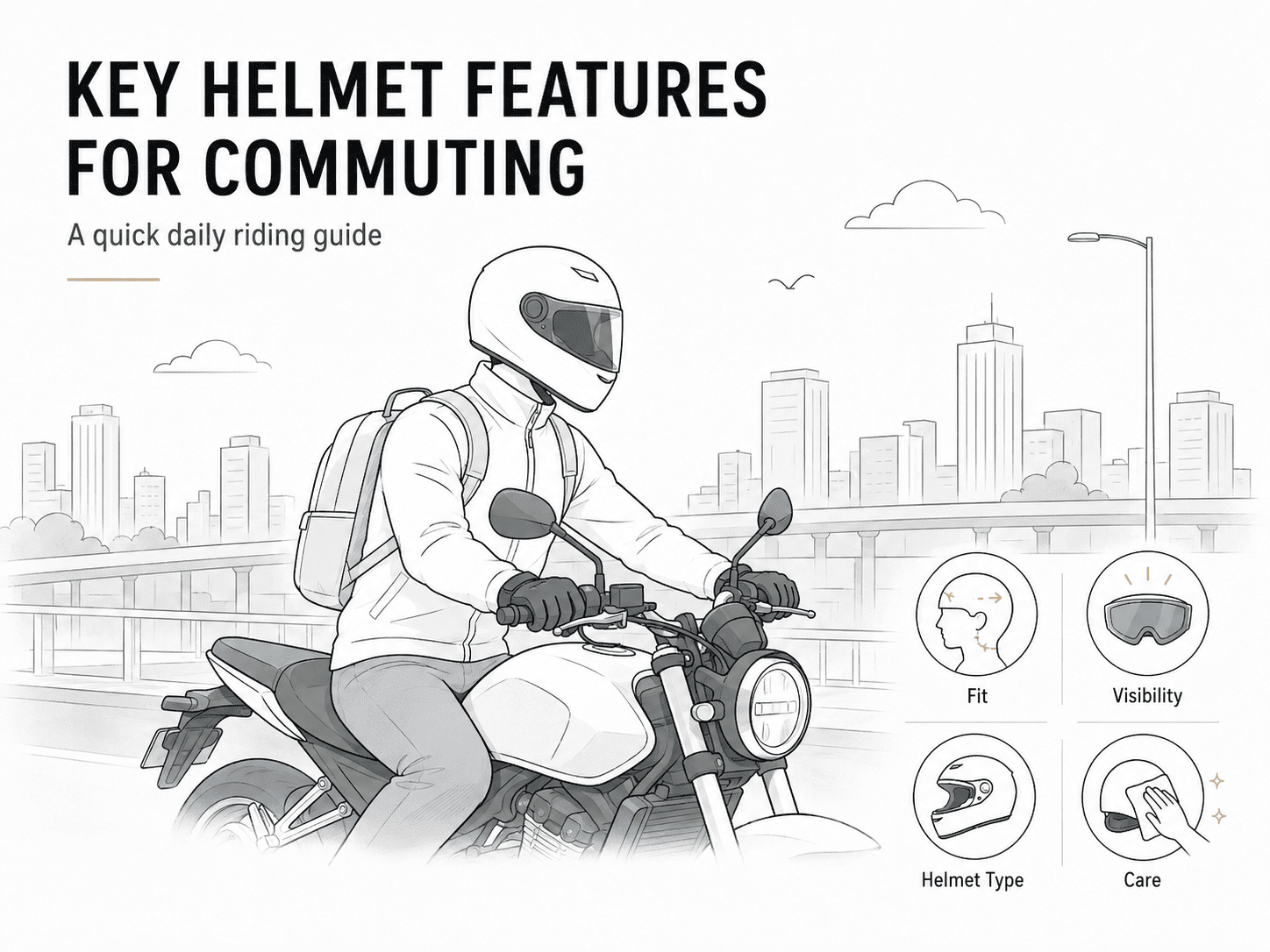 Key Helmet Features for Commuting and Daily Street Riding
