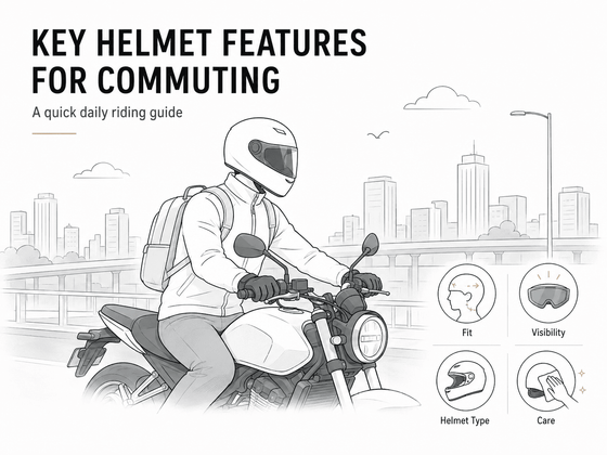 Key Helmet Features for Commuting and Daily Street Riding