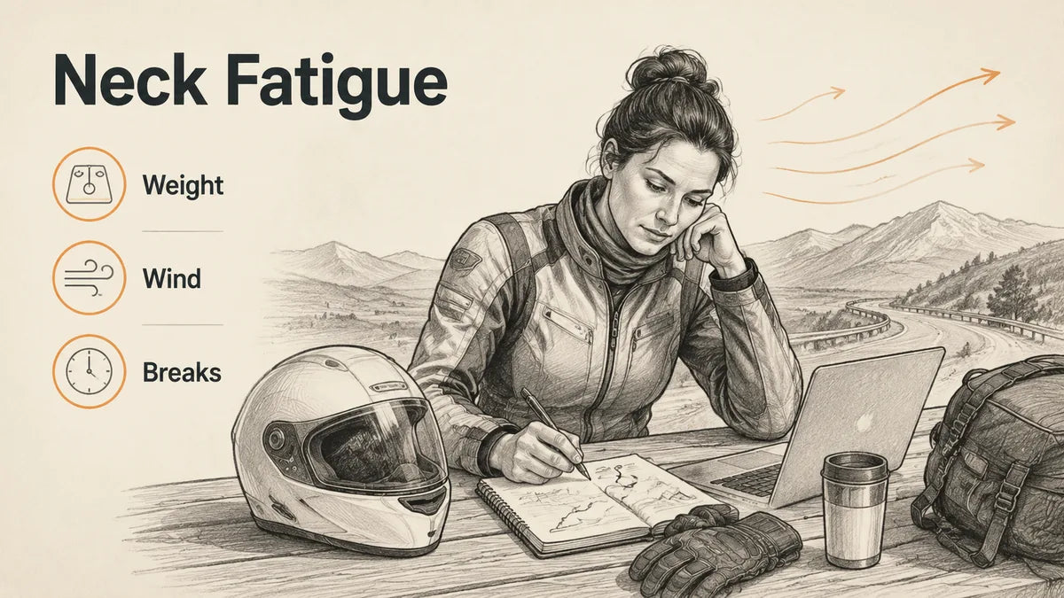 Why Does a Heavy Helmet Make My Neck Tired?