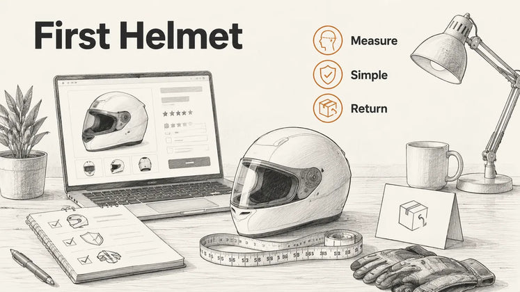 How Should a New Rider Buy a First Helmet Online?