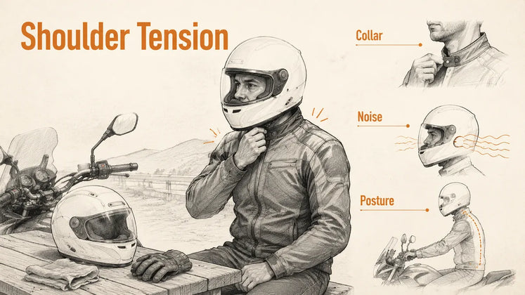 What Should I Check If My Helmet Makes My Shoulders Tense?