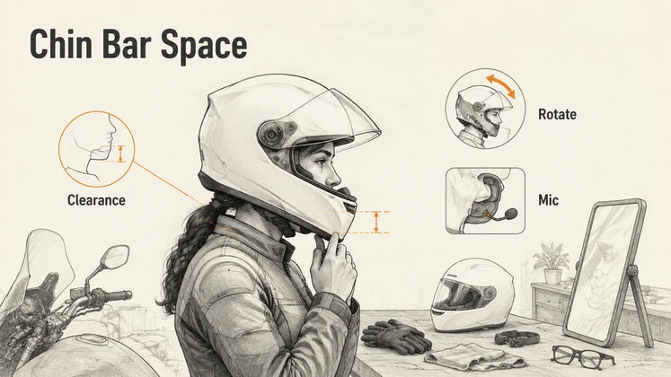 Why Does My Helmet Chin Bar Feel Too Close?