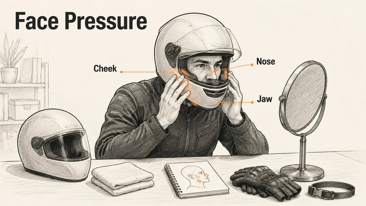 Why Does My Full Face Helmet Press My Face?