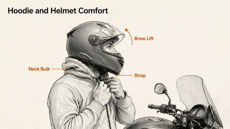 Can a Hoodie or Collar Change Helmet Comfort?