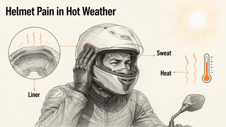 Why Does My Helmet Hurt More in Hot Weather?