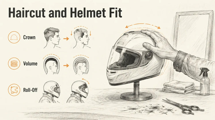 Can a Haircut Change Motorcycle Helmet Fit?