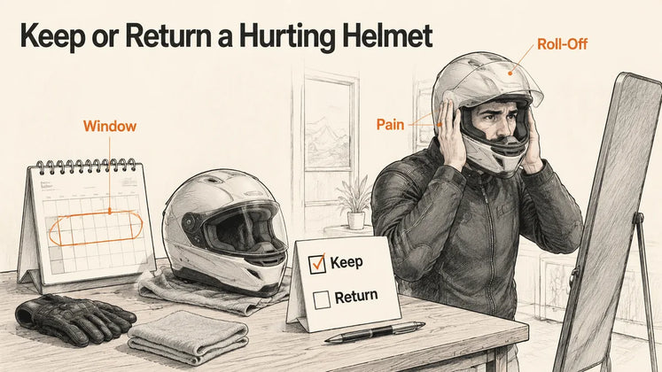 Should I Return a Helmet That Hurts During a Test Wear?