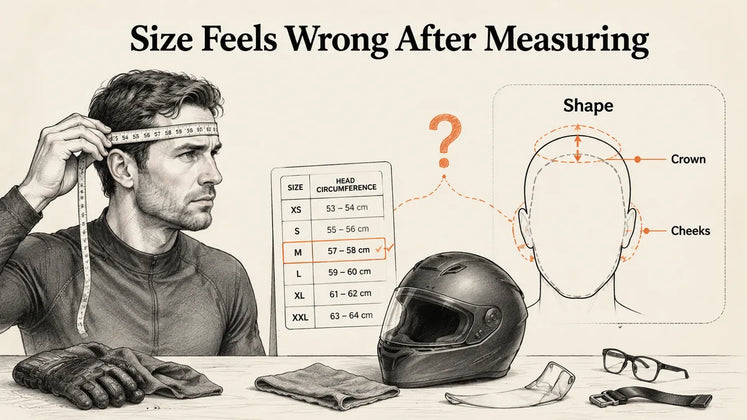Why Does My Helmet Size Feel Wrong Even After Measuring?