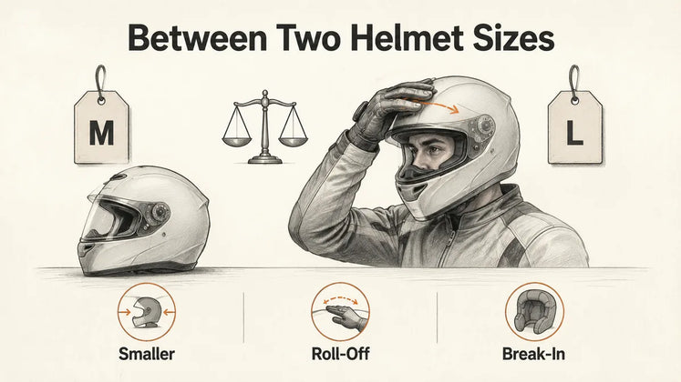 What Should I Do If I Am Between Two Helmet Sizes?