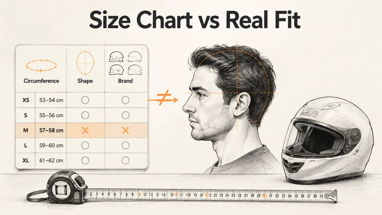 Why Does the Size Chart Say One Size but the Helmet Feels Wrong?