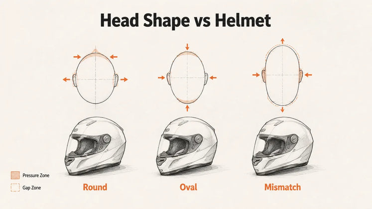 How Do I Know If My Head Shape Does Not Match the Helmet?