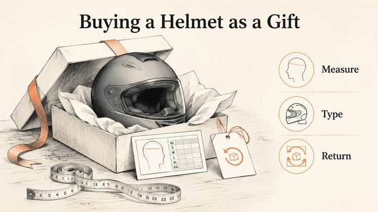 How Do I Buy a Motorcycle Helmet as a Gift?