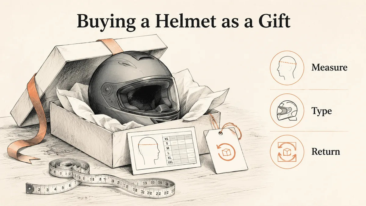 How Do I Buy a Motorcycle Helmet as a Gift?