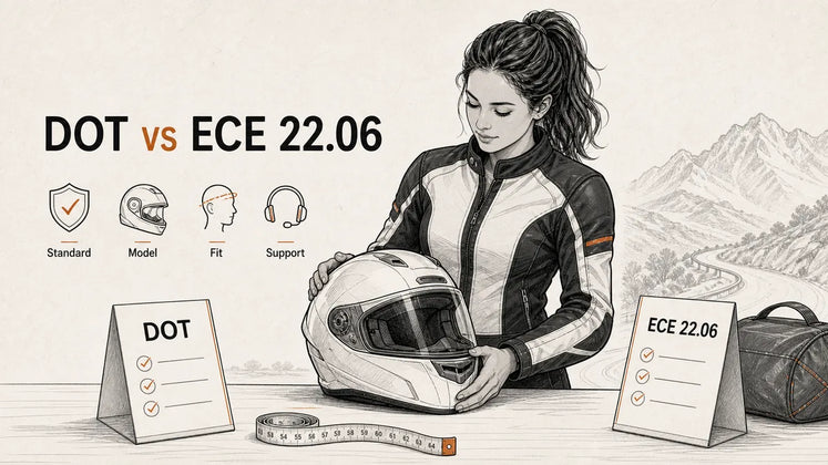 DOT vs ECE 22.06 Motorcycle Helmets