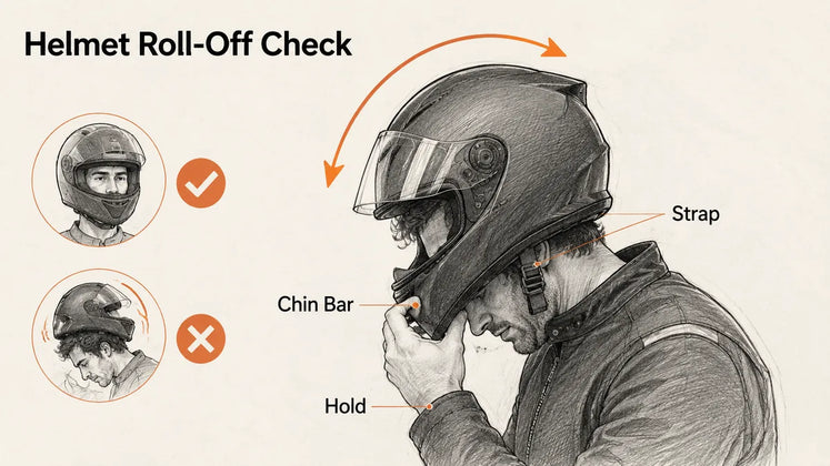 How Do I Do a Helmet Roll-Off Check at Home?