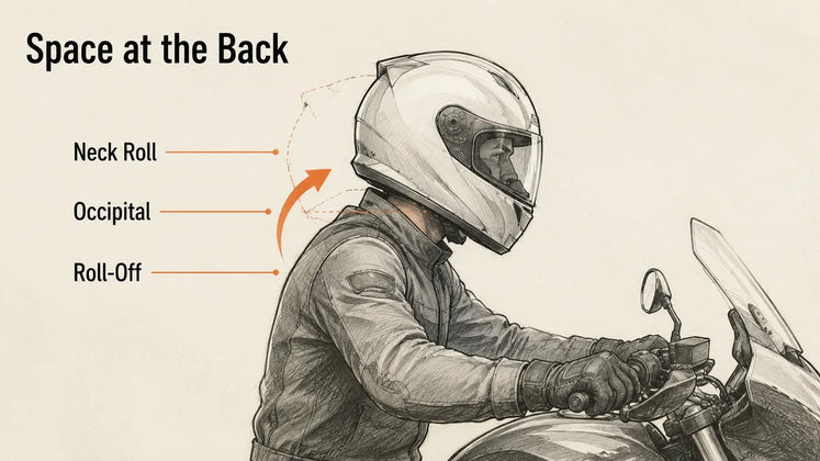Why Is There Space at the Back of My Helmet?