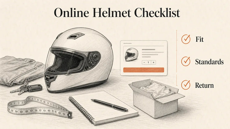 What Is the Simplest Online Helmet Buying Checklist?
