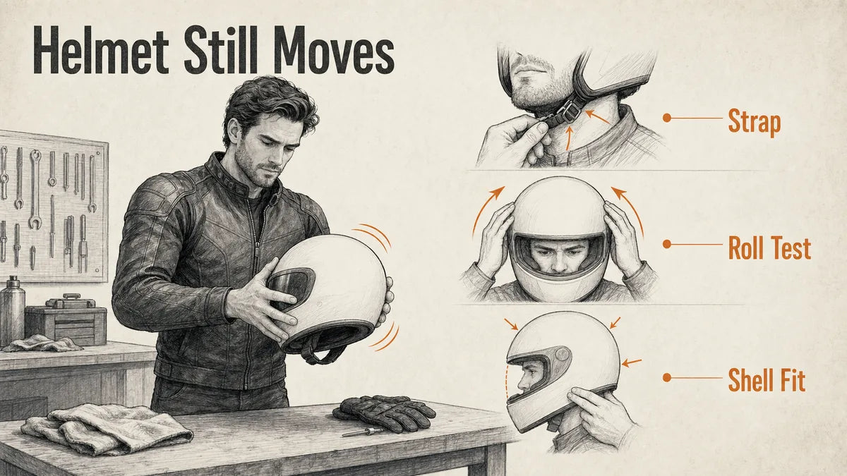 Why Does My Helmet Still Move After Tightening the Strap?