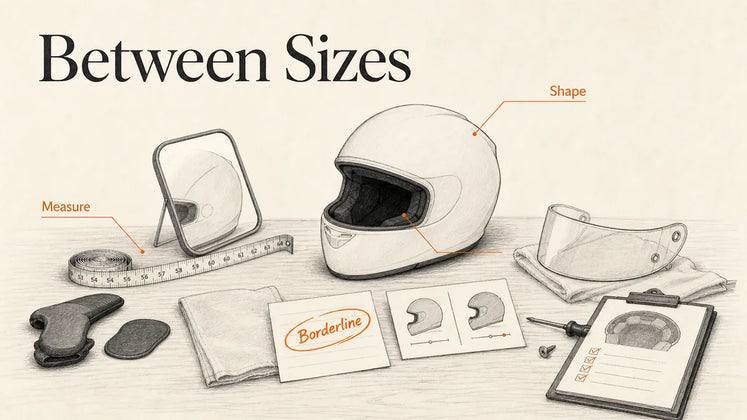 What Should I Do If My Measurement Is Between Helmet Sizes?