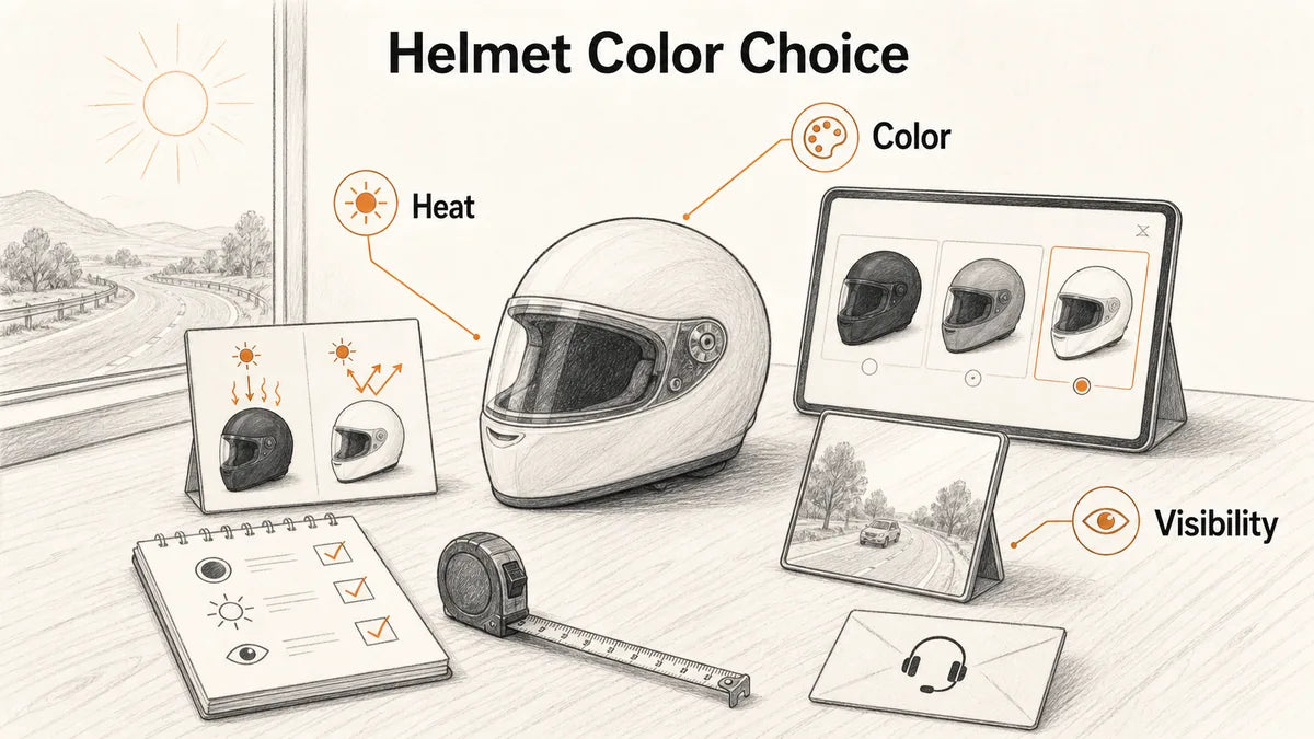Does Helmet Color Matter When Buying Online?