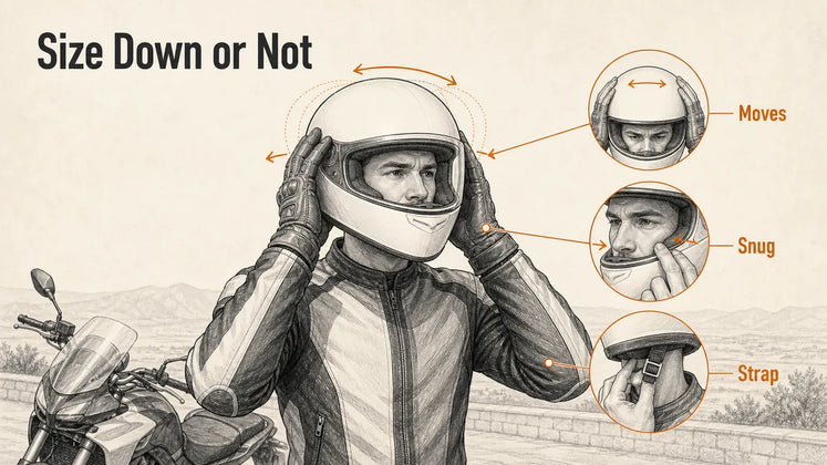Should I Size Down If a Helmet Moves Slightly?