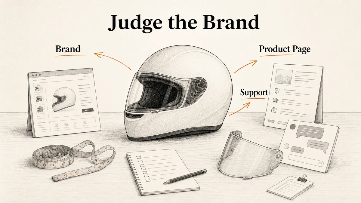 How Do I Judge a Helmet Brand Before Buying Online?