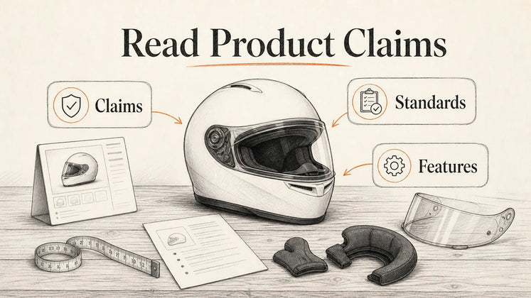 What Helmet Product Claims Should Riders Read Carefully?