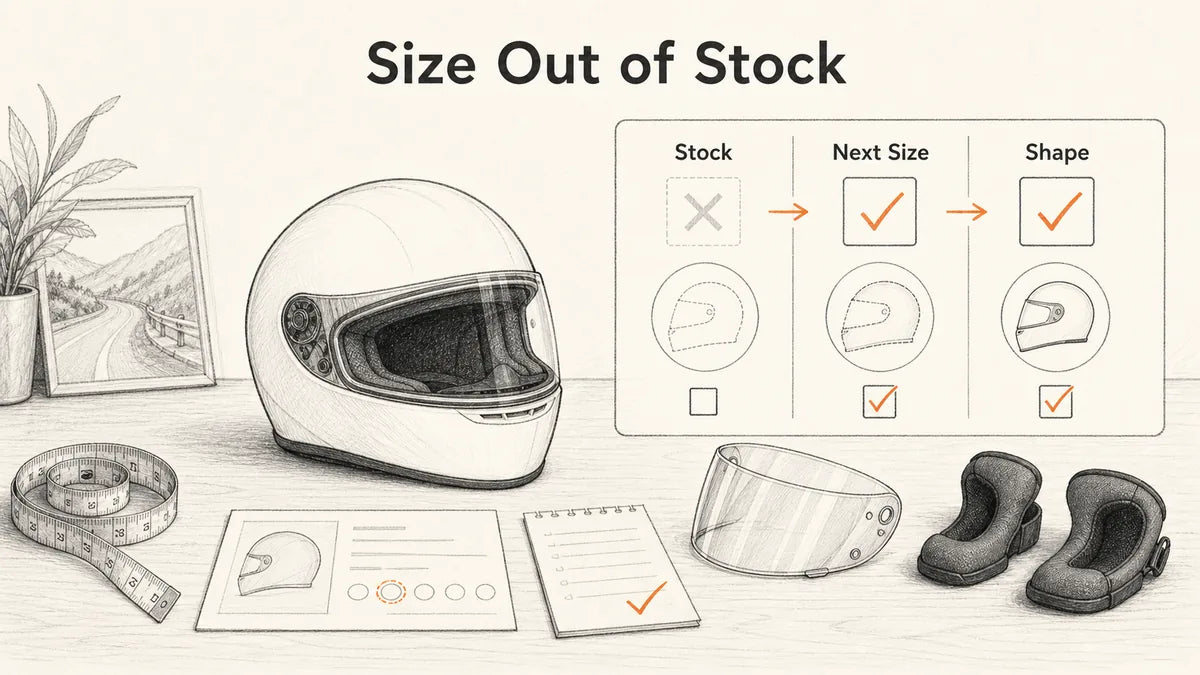 What Should I Check If My Helmet Size Is Out of Stock?