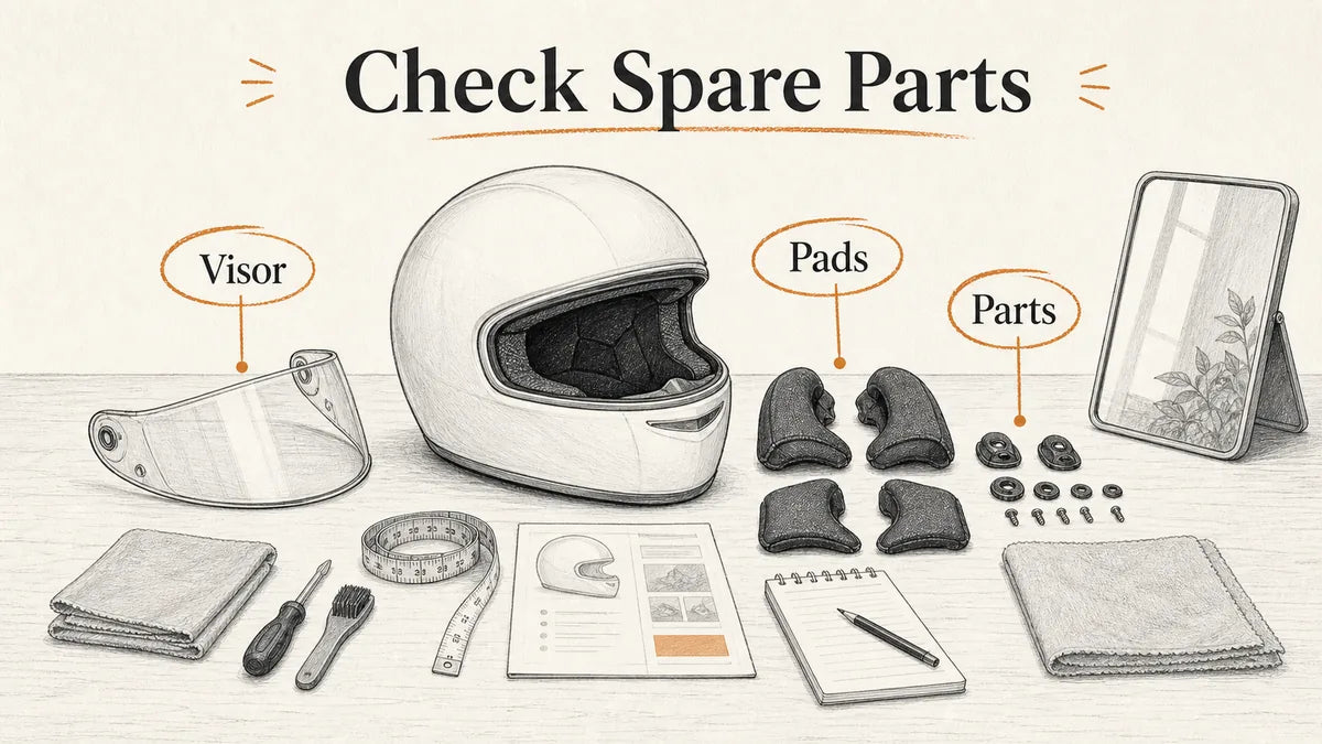 Should I Check Replacement Visors and Pads Before Buying?
