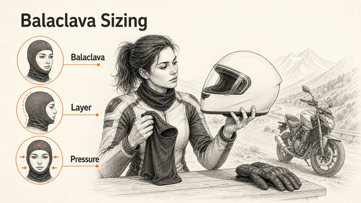 Should I Size a Helmet With a Balaclava On?