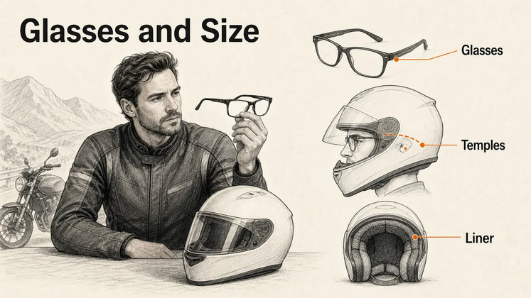 Should Glasses Affect Helmet Size Choice?