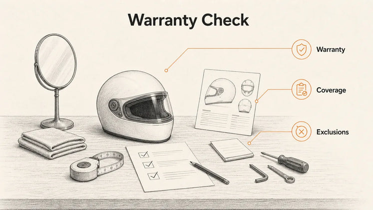 What Warranty Information Should I Read Before Buying a Helmet?