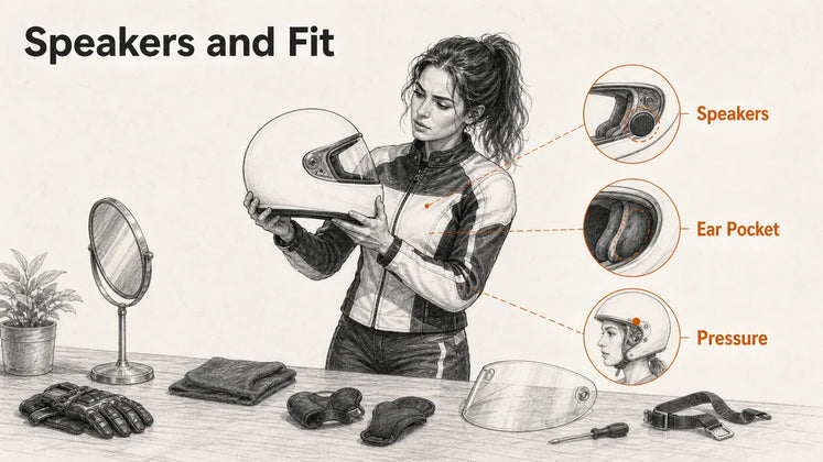 Do Helmet Speakers Change the Size I Need?