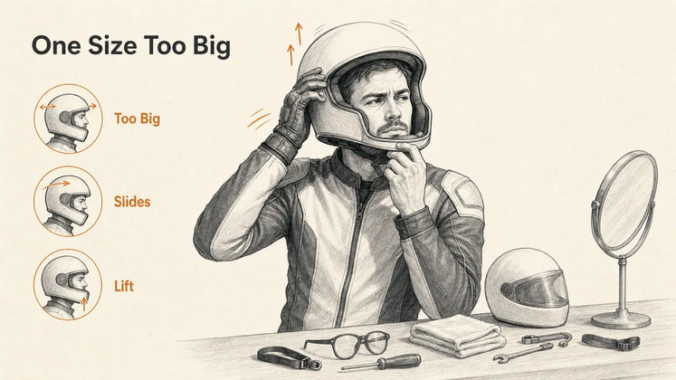 What Are the Signs a Helmet Is One Size Too Big?