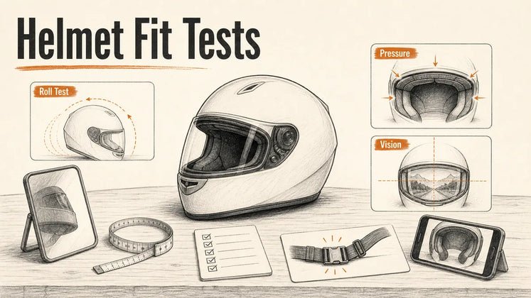 What Helmet Fit Test Results Should I Record Before Asking Support?