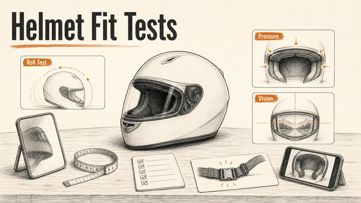 What Helmet Fit Test Results Should I Record Before Asking Support?