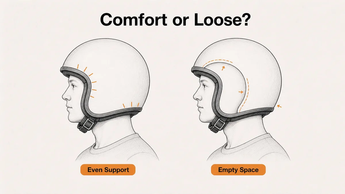 Is a Comfortable Helmet Too Loose?