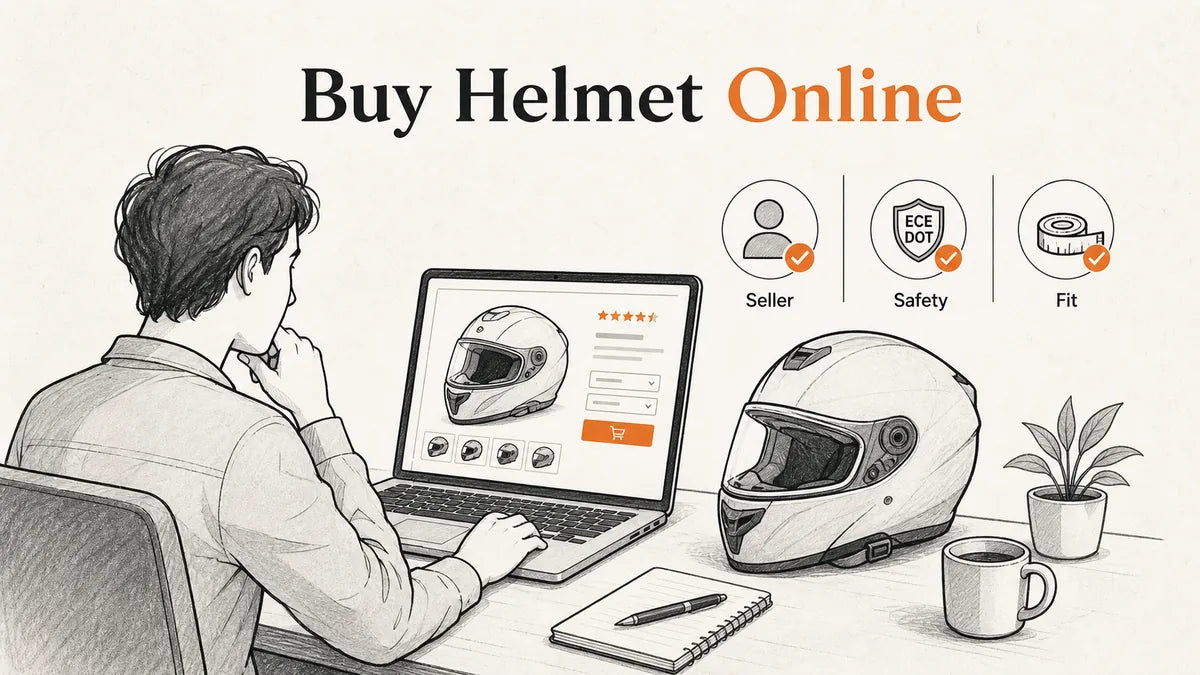What to Check Before Buying a Motorcycle Helmet Online