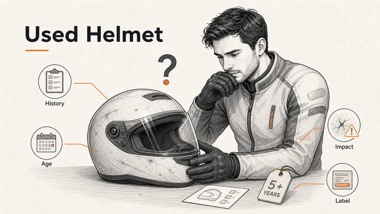 Should You Trust a Used Motorcycle Helmet?