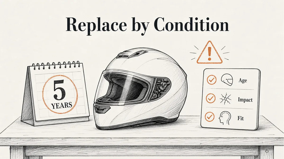 How Often Should You Replace a Motorcycle Helmet?