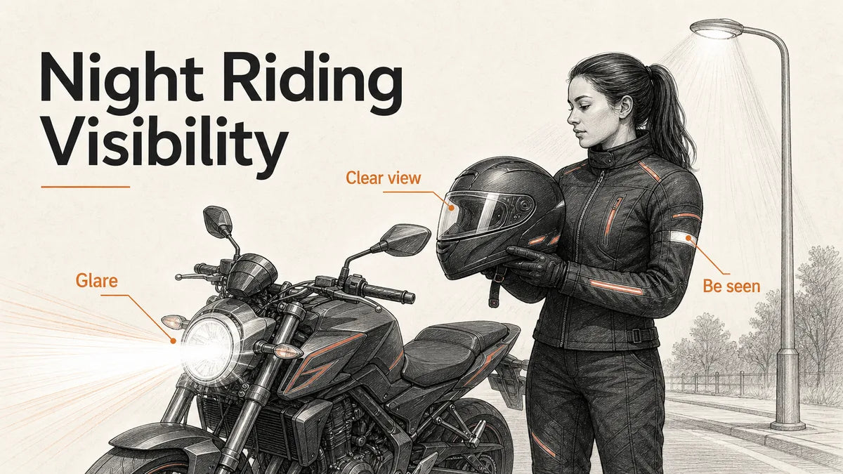 Night Riding Makes the Wrong Helmet Choice Obvious: Visibility Checks Before Buying