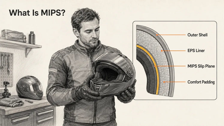 What Is MIPS in a Motorcycle Helmet? Rotational Force Protection and Whether Daily Riders Need It