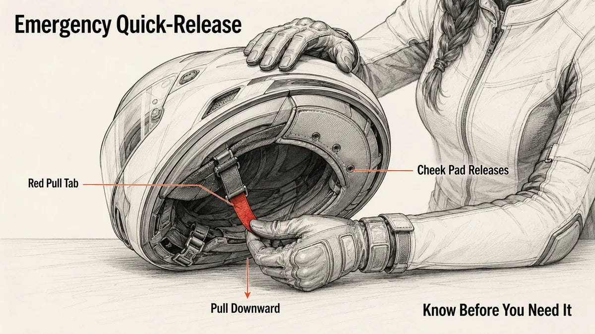 Emergency Helmet Removal Systems: What Quick-Release Cheek Pads Actually Do and When They Matter