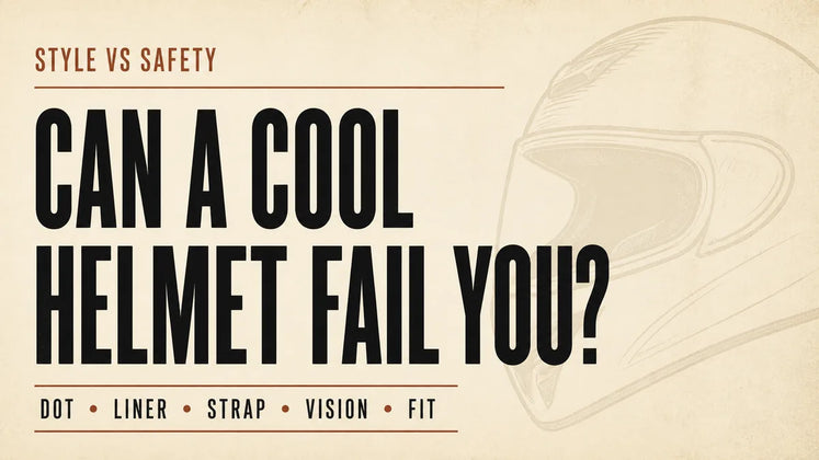 Can a Cool-Looking Motorcycle Helmet Fail You in a Crash? What to Check Before Buying