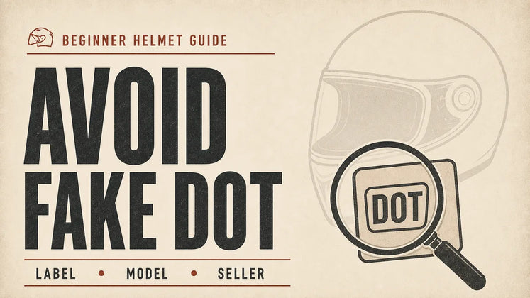 Cheap Motorcycle Helmets Online: How to Avoid Unsafe or Fake DOT Helmets